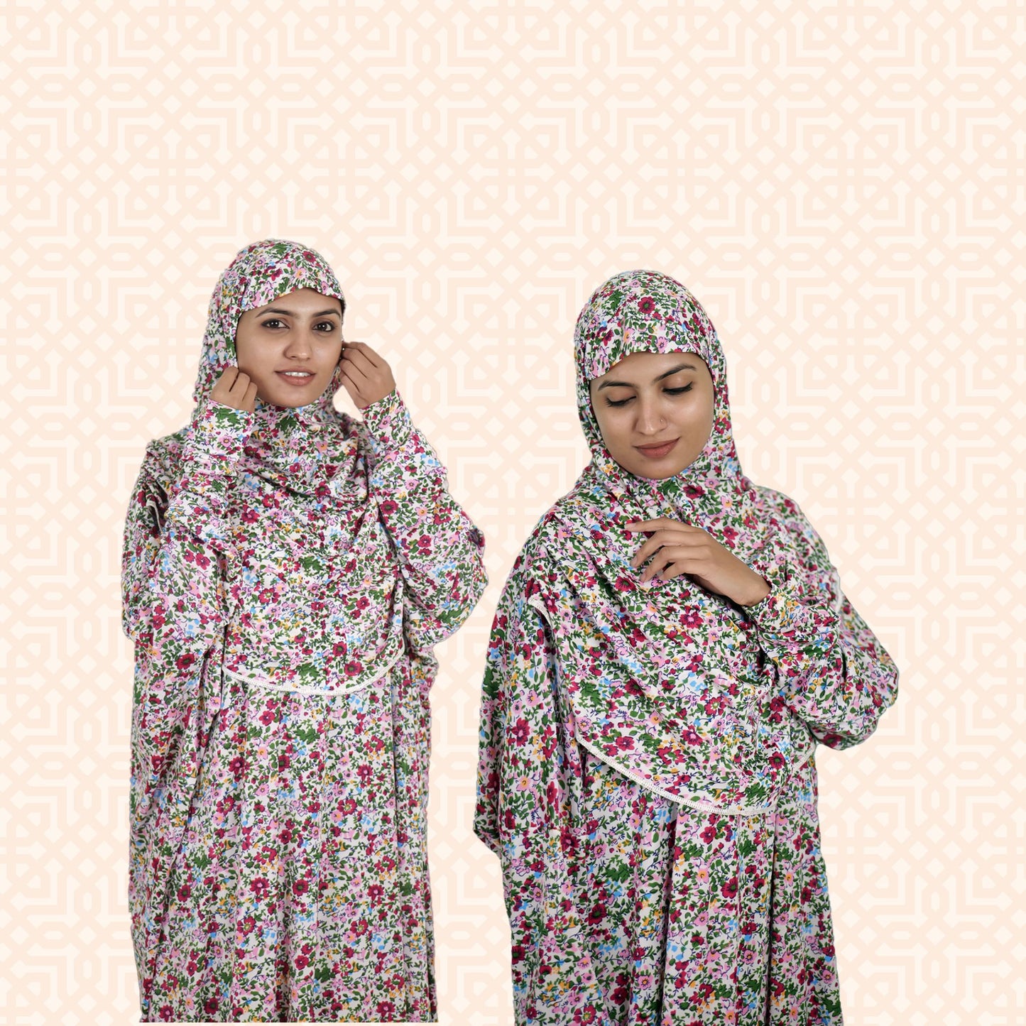 Jilbab Sayyida 6t6(A) | Muslim Prayer Dress - Niskarakkuppayram