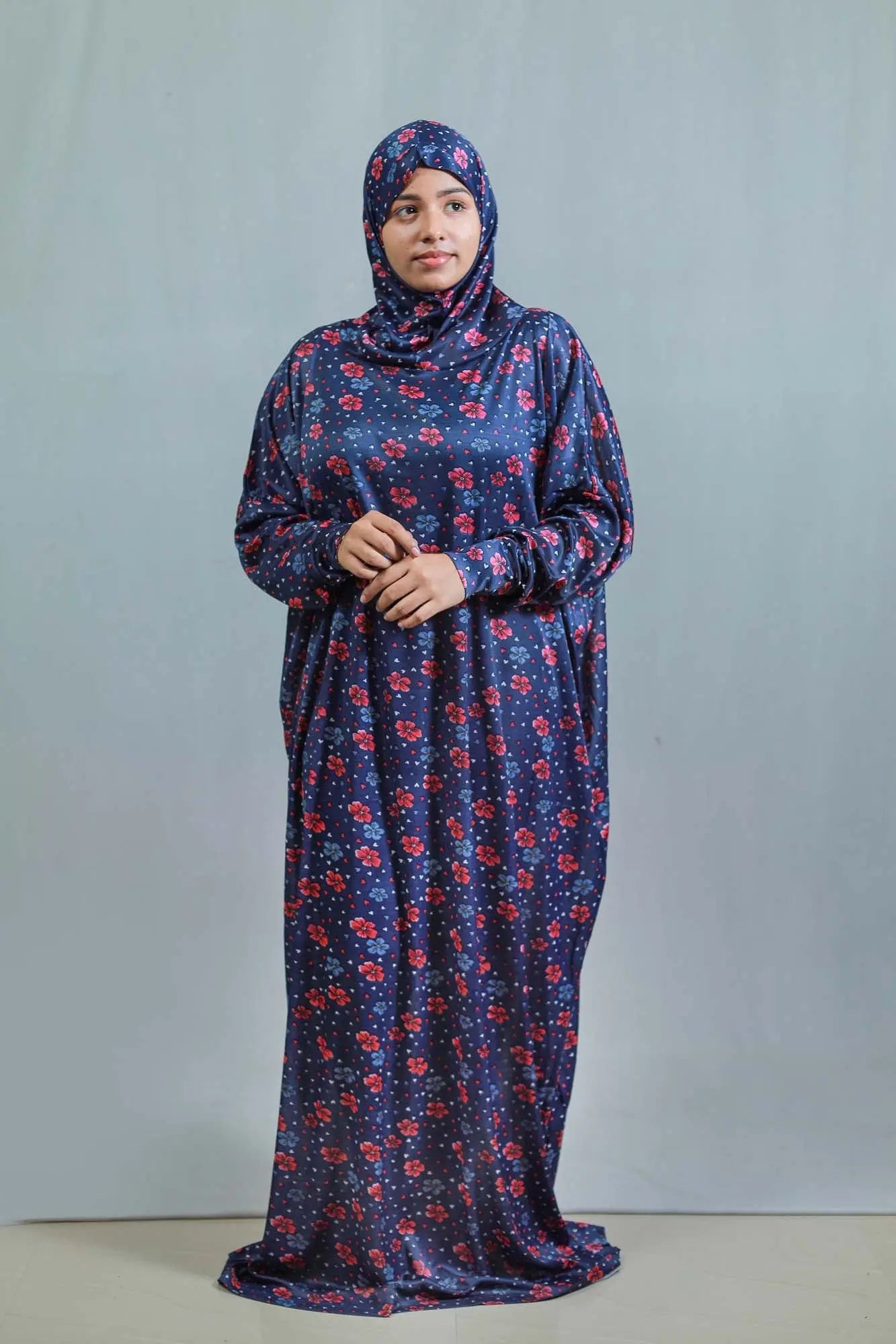 Jilbab 6t6(BR) 6t6Prayer dress|Niskarakuppayam|Abaya|Namaz khimar|Islamic prayer gowns 6t6apparels