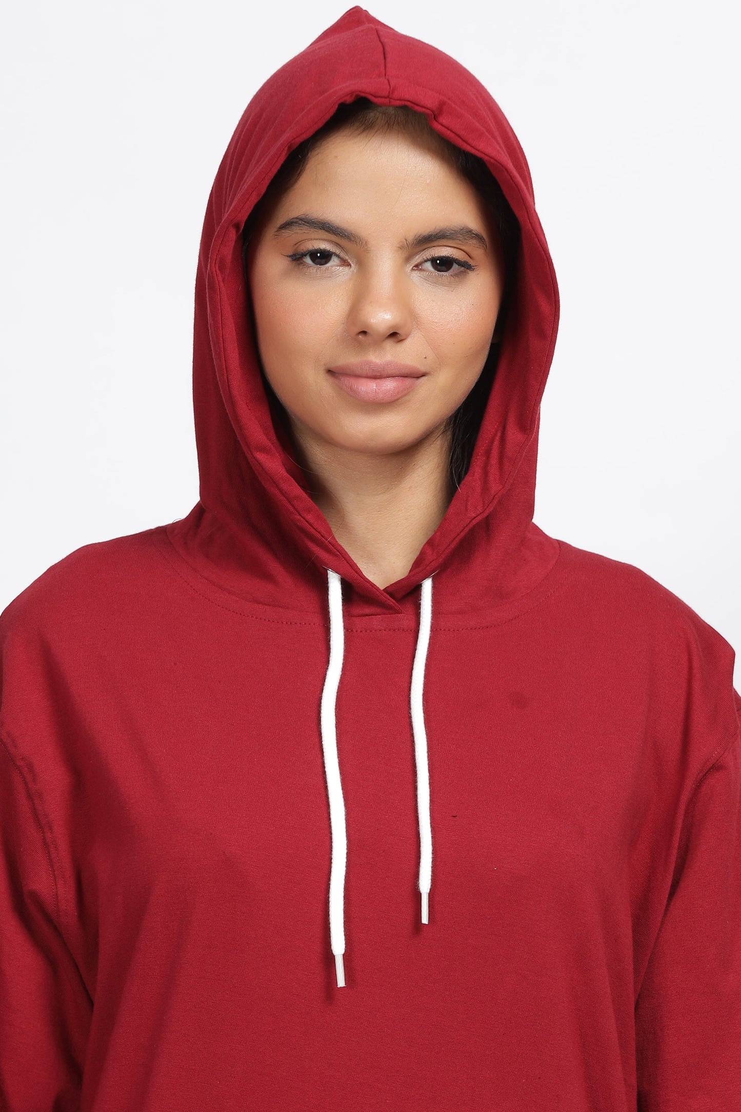 Modest Ankle Length Hoodie(Mehroon) 6t6apparels