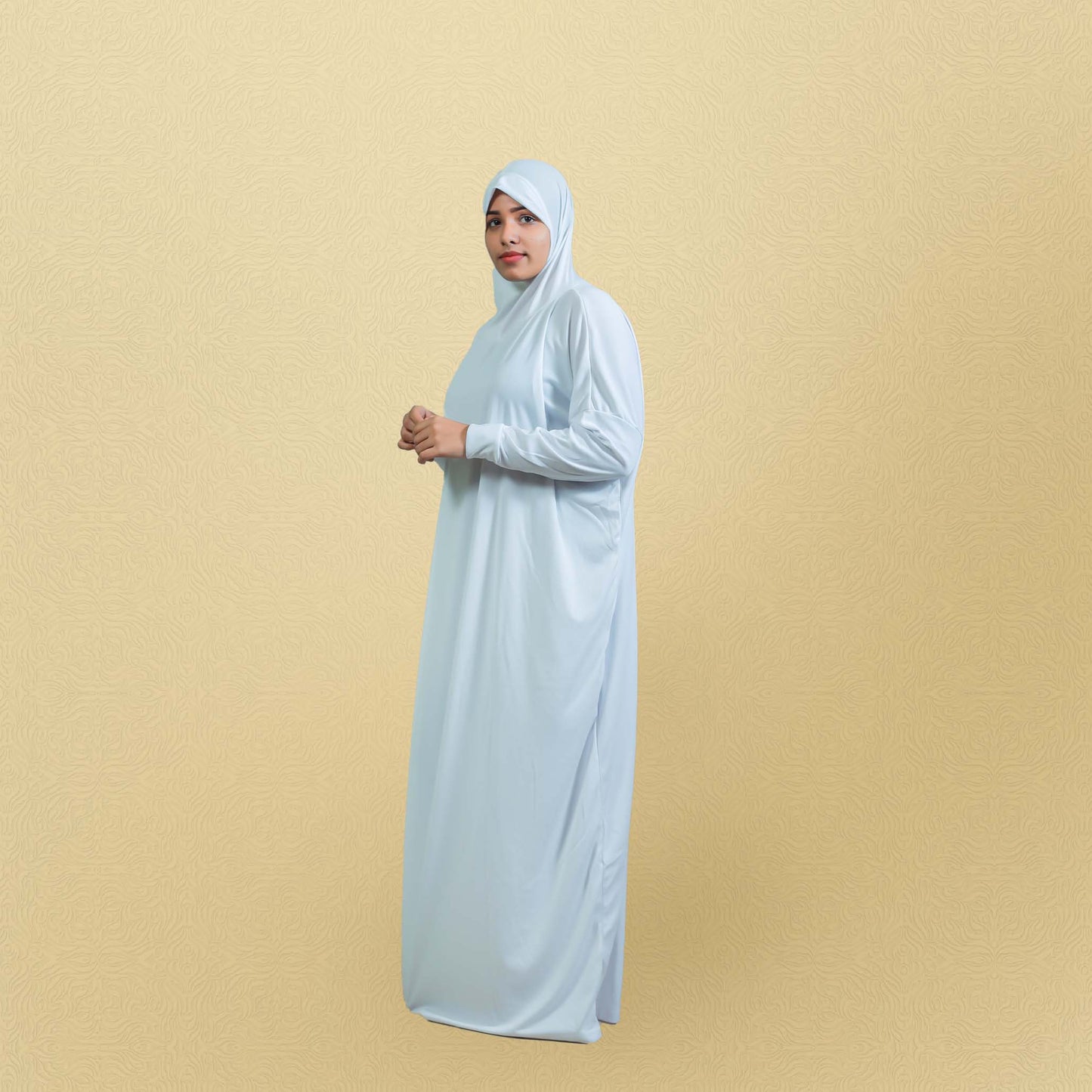 Plain Jilbab 6t6(W)| Prayer dress|Niskarakuppayam|Abaya|Namaz khimar|Islamic prayer gowns 6t6apparels