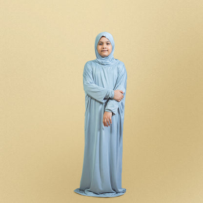Plain Jilbab 6t6(LN)| Prayer dress|Niskarakuppayam|Abaya|Namaz khimar|Islamic prayer gowns 6t6apparels
